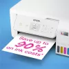 Daudzfunkciju printeris Epson EcoTank L3286 — tintes strūklas krāsu, A4, Wi‑Fi, EcoTank uzpildāma, 5760x1440 DPI, 33 lpp./min (vienkrāsas), 15 lpp./min (krāsu)