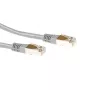 ACT pelēks 1 metra F/UTP CAT5E ielāpu vads ar RJ45 savienotājiem