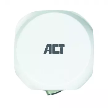 Strāvas sadales bloks ACT AC2430 — 3× F tipa maiņstrāvas rozetes, 230 V, 16 A, 1,5 m kabelis, balts
