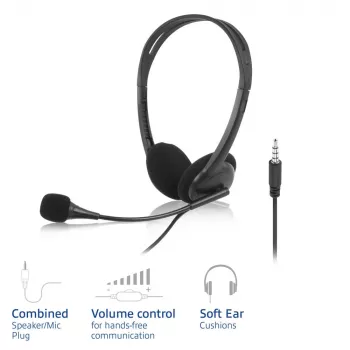ACT austiņas ar 3,5 mm audio ligzdu