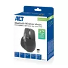 ACT AC5147 bezvadu lāzera pele — labās rokas, RF + Bluetooth, 4800 DPI, 6 pogas, pelēka