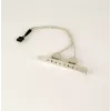 Gembird CCUSBRECEPTACLE saskarnes kartes/adapteris Iekšējais USB 2.0