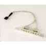 Gembird CCUSBRECEPTACLE saskarnes kartes/adapteris Iekšējais USB 2.0