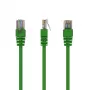 Tīkla kabelis GEMBIRD Cat5e PP12-5M/G, 5 m, RJ-45 uz RJ-45, zeltīti kontakti, zaļš