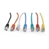 Tīkla kabelis GEMBIRD PP22-20M Cat5e 20 m RJ-45–RJ-45 bēšs, kontaktdakšas ar zelta pārklājumu
