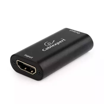 Tilta atkārtotājs GEMBIRD DRP-HDMI-02 vadu HDMI atkārtotājs, līdz 3000 Mbit/s, 51×28×13 mm, 20 g