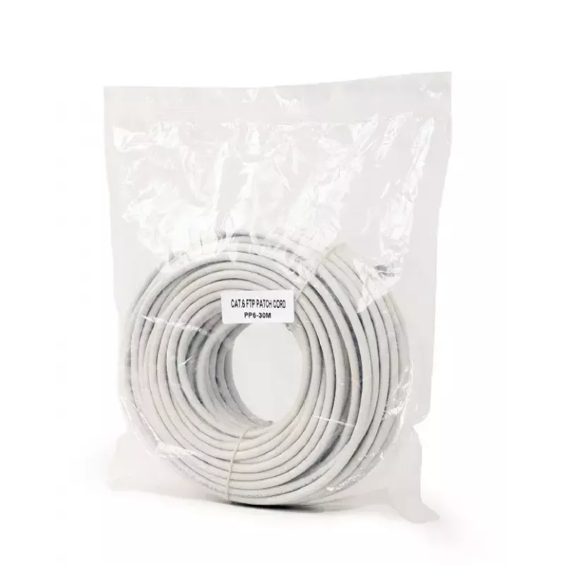 Tīkla kabelis Gembird PP6-30M RJ-45 Cat6 30m Pelēks
