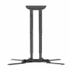 TV sienas stiprinājums Gembird WM-60ST-01 32–60 collu televizoriem, VESA 100x100–400x400, līdz 36,4 kg, noliekšana -2°–10°, attālums no sienas 4,2–45,2 cm, melns