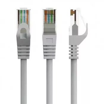 Patch vads GEMBIRD PP6U-CU-0.5M RJ45 Cat.6 0.5m pelēks