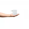 Pārnēsājams 140 W GaN ceļojumu lādētājs Xtorm XVC2140 ar 3 × USB-C PD pieslēgvietām un 2 m USB‑C kabeli, balts