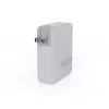 Pārnēsājams 140 W GaN ceļojumu lādētājs Xtorm XVC2140 ar 3 × USB-C PD pieslēgvietām un 2 m USB‑C kabeli, balts
