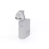 Pārnēsājams 140 W GaN ceļojumu lādētājs Xtorm XVC2140 ar 3 × USB-C PD pieslēgvietām un 2 m USB‑C kabeli, balts