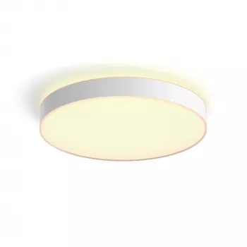 Philips Hue balta ambience Enrave īpaši liela griestu lampa, viedā griestu gaisma, Bluetooth, balta, LED, metāls, nenomaināma(-s) spuldze(-es)