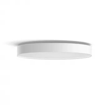 Philips Hue balta ambience Enrave īpaši liela griestu lampa, viedā griestu gaisma, Bluetooth, balta, LED, metāls, nenomaināma(-s) spuldze(-es)