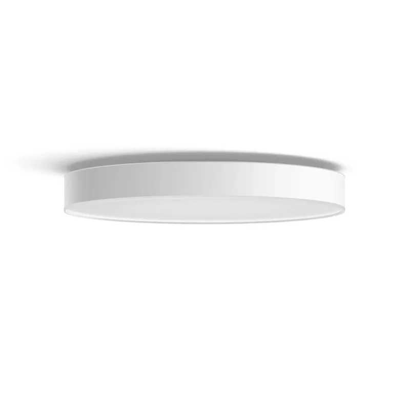 Philips Hue balta ambience Enrave īpaši liela griestu lampa, viedā griestu gaisma, Bluetooth, balta, LED, metāls, nenomaināma(-s) spuldze(-es)
