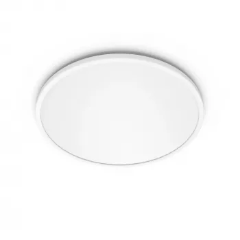 Philips Functional Super plāns griestu gaismeklis 15 W, LED, Nenomaināmas spuldzes, 2700 K, 1300 lm, IP20, Balts