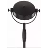 Halogēnā elektriskā telpas apsilde SUNRED Retro, 2100/900 W, iekštelpu grīdas lietošanai, apsilda līdz 17 m², melna/brūna