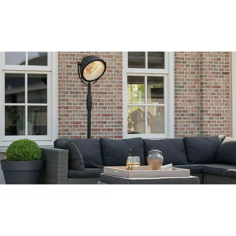 Halogēna elektriskais telpu sildītājs Sunred Indus Indoor Melns, Brūns