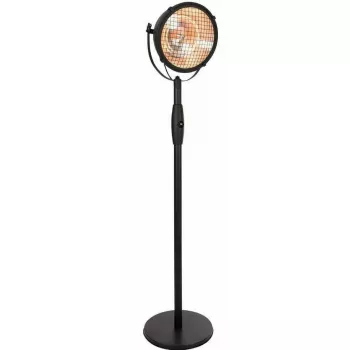 Halogēna elektriskais telpu sildītājs Sunred Indus Indoor Melns, Brūns