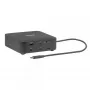 USB-C Quad DisplayLink dokstacija CLUB 3D CSV-2542 — 2× DisplayPort 8K60Hz, 2× HDMI 4K60Hz, PD 100W, 2.5G Ethernet