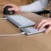 R-Go Tools cipartastatūra R-Go Numpad Break, ergonomiska cipartastatūra ar pārtraukuma programmatūru, vadu, balta