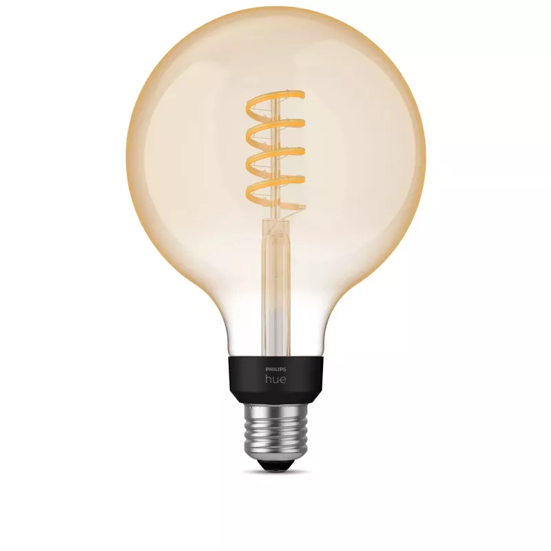 Viedā spuldze Philips G125 E27 Filament Globe, 7 W, Bluetooth/Zigbee, 125×192 mm