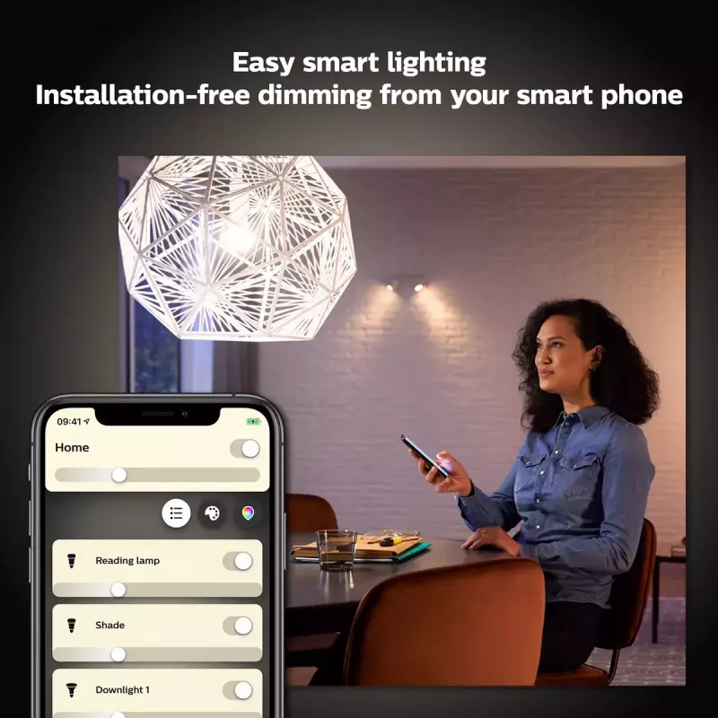 Philips Hue balta A60 – E27 viedspuldze – 800 (2 gab.)