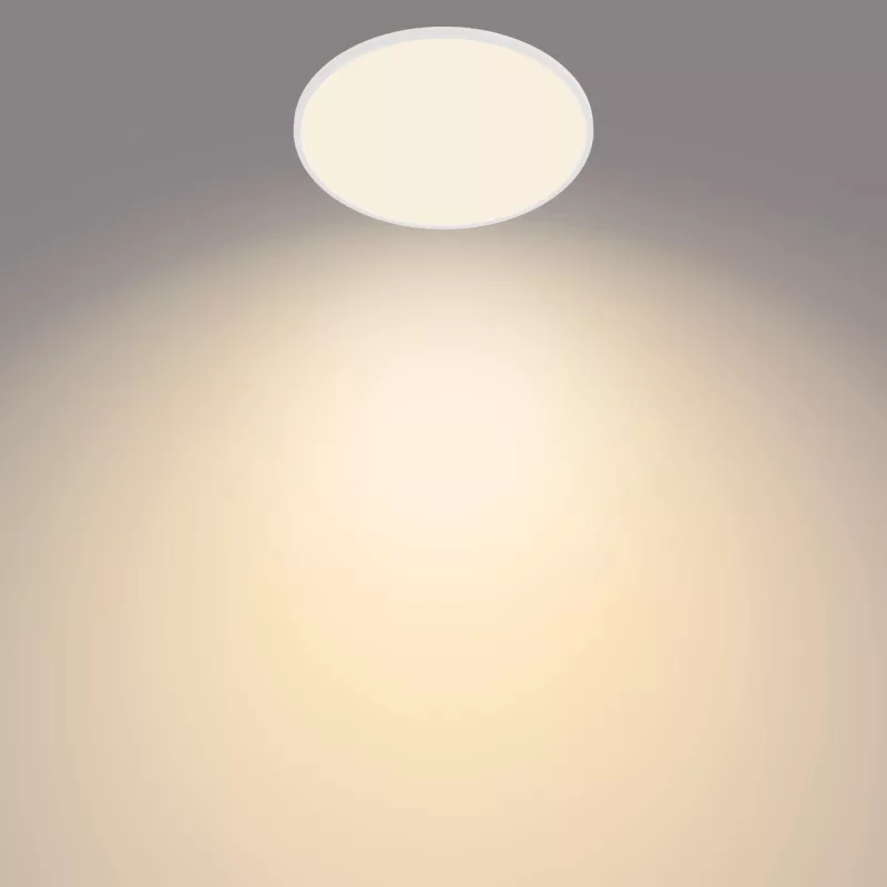 Griestu gaismeklis Philips Functional Super plāns 36 W LED balts apaļš