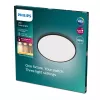 Griestu gaismeklis Philips Functional Super plāns 36 W LED melns apaļš