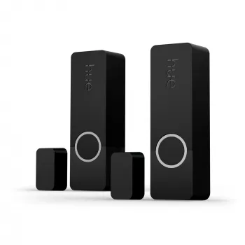 Philips Secure kontakta sensors, Bezvadu, ZigBee, Melns, Durvis/Logs, Līmlente/Skrūve, III