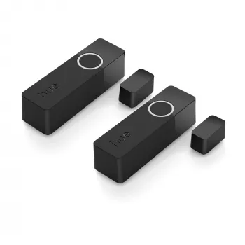 Philips Secure kontakta sensors, Bezvadu, ZigBee, Melns, Durvis/Logs, Līmlente/Skrūve, III