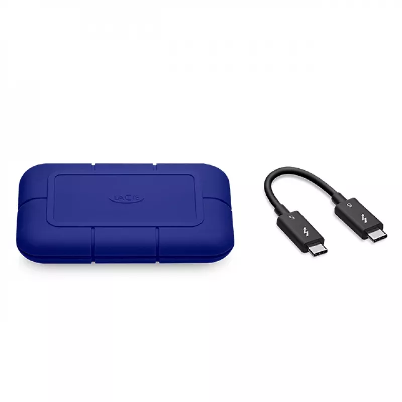 LaCie Rugged SSD Pro5, 2 TB, zils, STNA2000400