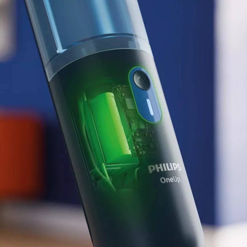 Elektriskais sūkļa uzgalis Philips XV3101/01 ar bateriju Slapjš Bez maisa Zils 1,2 Ah