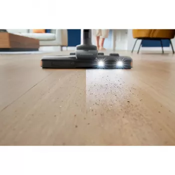 Cilindriskais putekļsūcējs Philips 8000 sērija XD8122/10 — 900 W, 4 L putekļu maiss, HEPA filtrs, melns