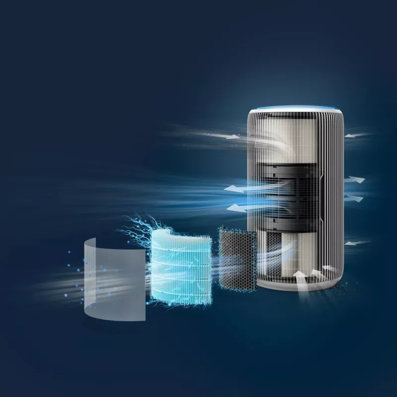 Philips 3200 sērija PureProtect, 47,5 dB, 520 m³/h