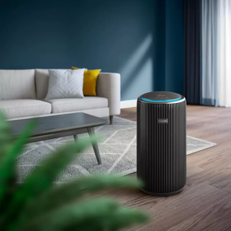Gaisa attīrītājs Philips 4200 sērija AC4221/11 — pārklājums 156 m², CADR 600 m³/h, 51,5 dB, 54 W, melns, 6,5 kg