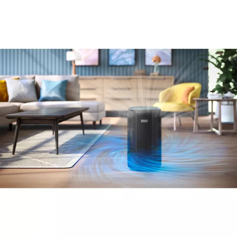 Gaisa attīrītājs Philips 4200 sērija AC4221/11 — pārklājums 156 m², CADR 600 m³/h, 51,5 dB, 54 W, melns, 6,5 kg
