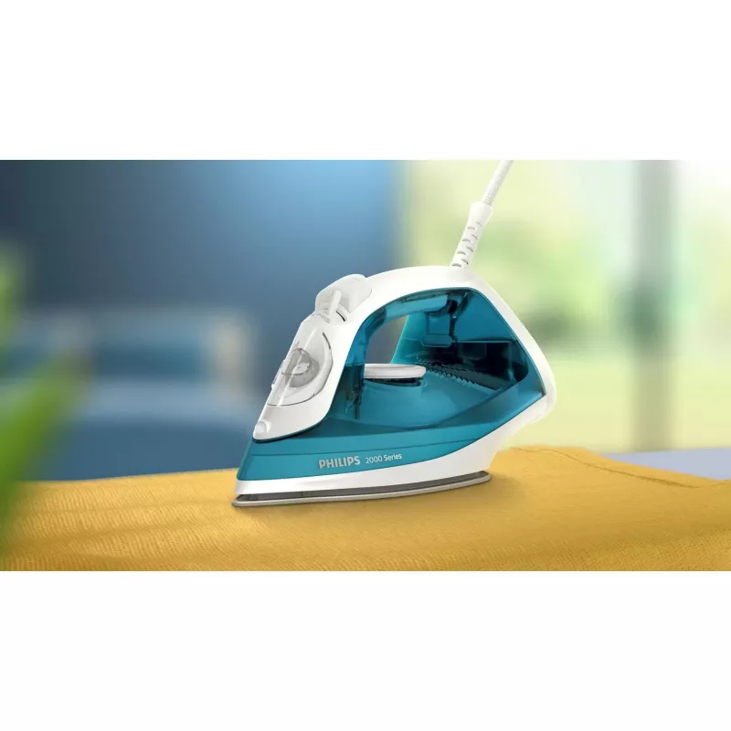 Tvaika gludeklis Philips DST2010/90 — 2000 W, 0,25 L ūdens tvertne, nepiedegoša zole, 1,9 m vads