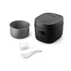 Rīsu vārītājs Philips 3000 sērija HD3080/80, 0,54 L, 400 W, melns, pogu vadība