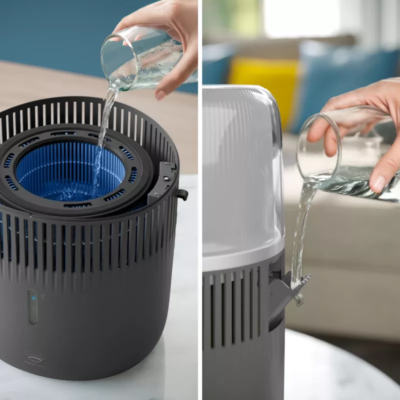 Mitrinātājs Philips 5000 sērija HU5710/03 – tvaika mitrinātājs, 4,5 L, grafīta