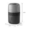 Mitrinātājs Philips 5000 sērija HU5710/03 – tvaika mitrinātājs, 4,5 L, grafīta