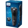 Philips Shaver 1000 Series S1141/00 sausais elektriskais skuveklis, rotējošais skuveklis, melns