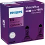 Philips VisionPlus 12972VPC2 Lielāka drošība un komforts, 55 W, 12 V, H7, Halogēns, 2 gab.