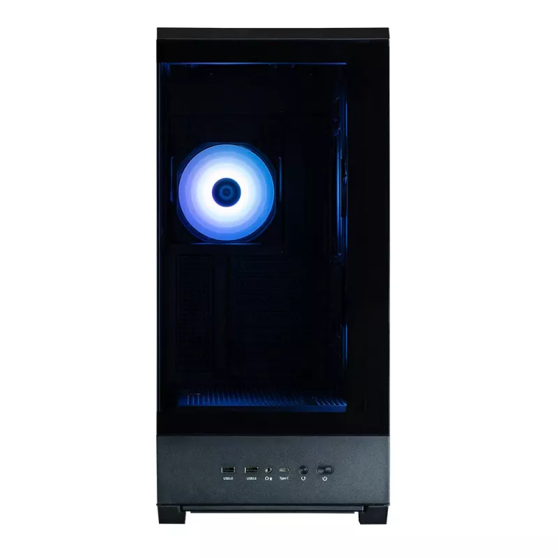 PC Case Zalman P50 DS Melns Midi Tower