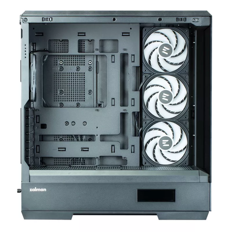 PC Case Zalman P50 DS Melns Midi Tower