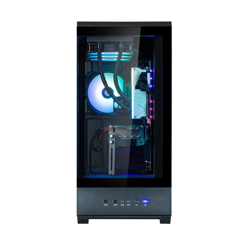 PC Case Zalman P50 DS Melns Midi Tower