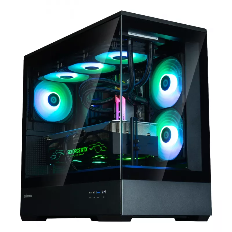 PC Case Zalman P30 Melns V2 Mini Tower