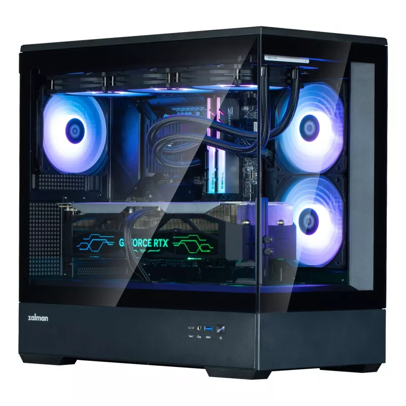 PC Case Zalman P30 Melns V2 Mini Tower