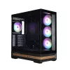 PC case Zalman P40 NAMU Melns Midi Tower Melns