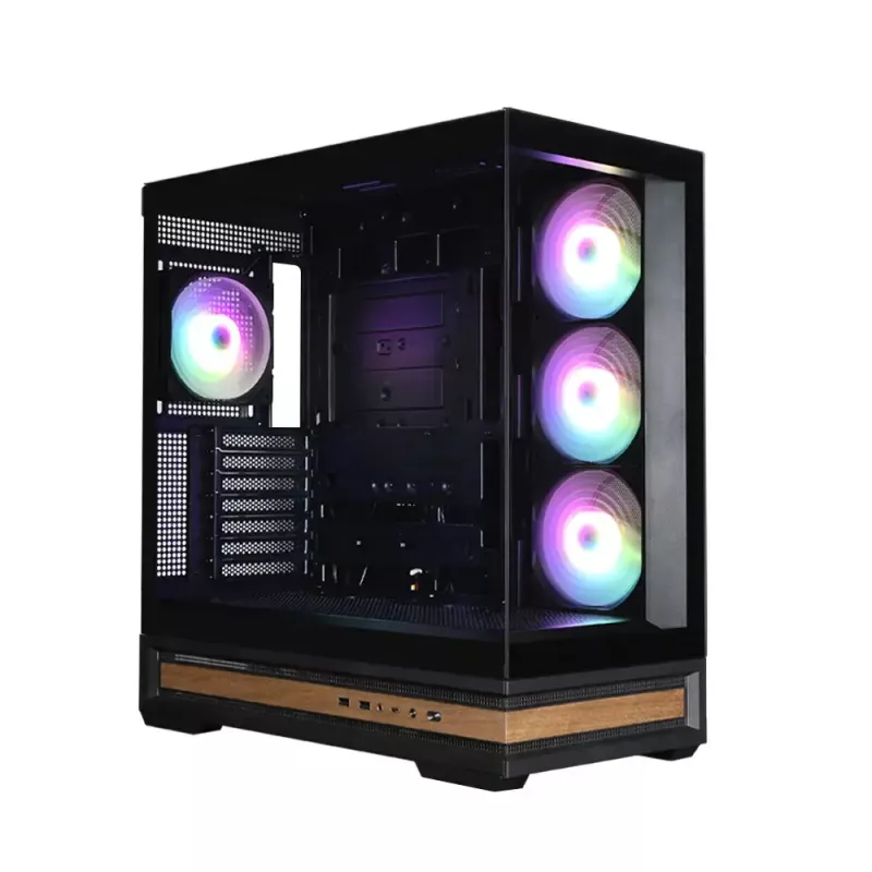 PC case Zalman P40 NAMU Melns Midi Tower Melns
